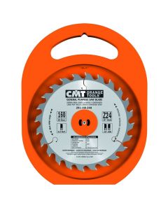CMT Tools 291.160.24H, 160mm x 0.087" x 0.063" General Purpose Crosscut Blade