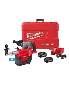 Milwaukee 2914-22DE M18 Fuel 1" SDS Plus Rotary Hammer with Dust Extractor Kit