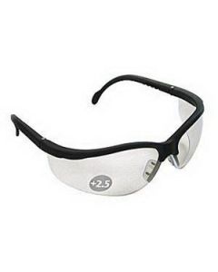 FastCap SG-AF-MAG2.5 2.5 Diopter Magnification Clear CatEyes Safety Glass