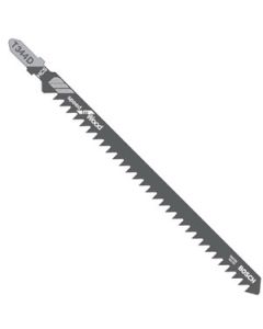 T344D 6" 6 TPI HCS Jig Saw Blades for Fast Cuts in Wood, 5/Pack
