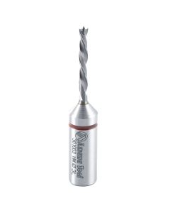 Amana Tool 301003 3mm Solid Carbide Left Hand Brad Point Boring Bit