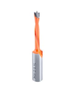 Amana Tool 304051 5.1mm Carbide Tipped Left Hand Brad Point Boring Bit