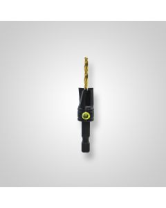 Snappy 33208 1/8" 3 Flute Flat Bottom Counterbore with TiN Coated Twist Drill