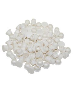 Lamello 335280 6mm Clamex Cover Cap, White, 100 Piece