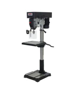 Jet 354301 IDP-22 22" Industrial Floor Model Belt Drive Drill Press, 115/230 VAC, 1 Phase, 1-1/2 HP, Cast Iron Table/Base, 175 - 3050 RPM