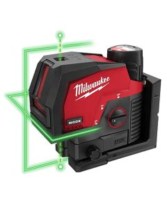 Milwaukee 3622-21 M12 12V Cordless Green Cross Line and Plumb Point Laser Kit