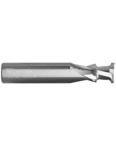Vortex Tool 3640, 3/4" DE Eased Edge Profile Spiral Right Hand Router Bit w/ 0.531"