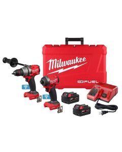Milwaukee 3696-22 M18 Fuel 2-Tool Combo Kit with One-Key