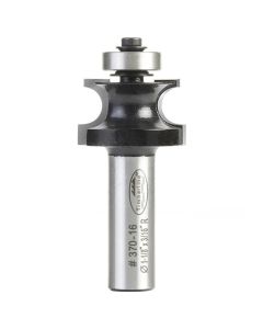 Timberline 370-16 1-1/8" Carbide Tipped Corner Edge Beading Router Bit with Ball Bearing