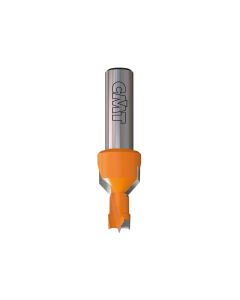 CMT Tools 376.081.12, 8mm x 57.7mm LH Dowel Drill with Countersink