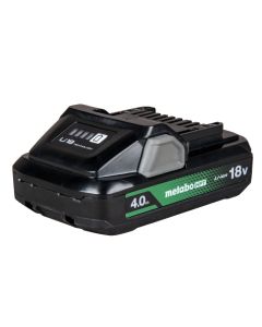 Metabo HPT 382332M, 18V 4.0Ah Lithium Ion Battery w/Fuel Gauge Indicator