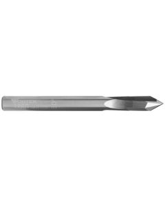 Vortex Tool 3860, 6mm x 12mm 60Deg SC V-Point Right Hand Router Bit
