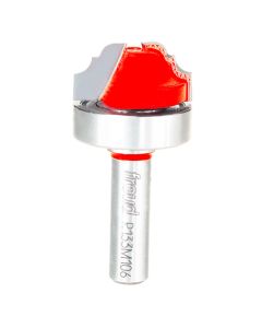 Freud 39-504 1‑7/64" Top Bearing Classical Cove & Bead Groove Router Bit