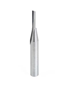 Amana Tool 43500 1/8" Solid Carbide Single O-Flute Plastic Cutting Router Bit