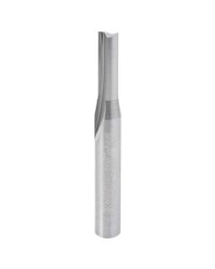 Amana Tool 43604 3/16" Solid Carbide Double Straight 'V' Flute Plastic Cutting Router Bit
