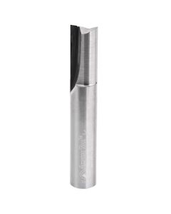 Amana Tool 43616 1/2" Solid Carbide Double Straight 'V' Flute Plastic Cutting Router Bit