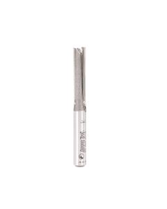 Amana Tool 45210-LH, 1/4" x 1/4" x 2-1/4" 2FL CT Straight Left Hand Plunge Router Bit