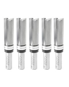 Amana Tool 45364-5, 1/2" Down Shear Face Plunge with Upper BB Router Bit, 5/Pack