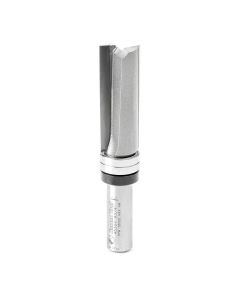Amana Tool 45364 3/4" x 4" Carbide Tipped Down Shear Face Plunge Template Router Bit with Upper Ball Bearing