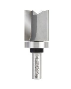 Amana Tool 45367 1-1/4" Carbide Tipped Flush Trim Plunge Template Router Bit with Upper Ball Bearing