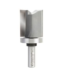 Amana Tool 45368 1-1/2" Carbide Tipped Flush Trim Plunge Template Router Bit with Upper Ball Bearing