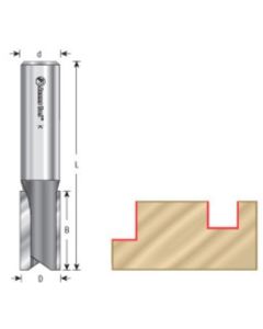 CNC Carbide Tipped Straight Plunge Cutting Router Bits, 3/4 Inch Shank (High Production CNC)