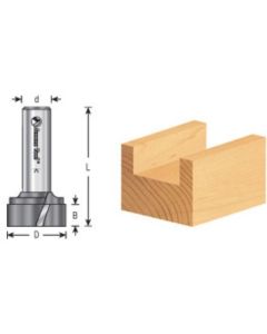 Bottom Cleaning / Spoilboard Router Bits, Upshear Design