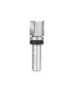 Amana Tool 45463-S 3/4" x 1/2" Carbide Tipped Flush Trim Plunge Template Router Bit with Upper BB
