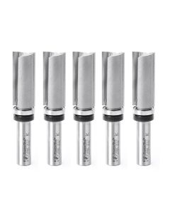 Amana Tool 45465-5, 3/4" x 1/2" x 3-3/4" Flush Trim Plunge Router Bit, 5/Pack