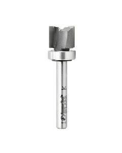 Amana Tool 45476 0.615" Carbide Tipped Straight Plunge Router Bit with Upper Ball Bearing
