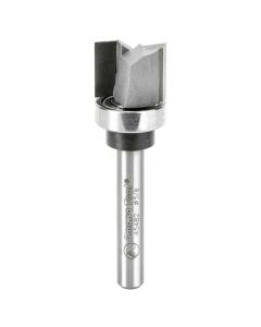 Amana Tool 45482 5/8" Carbide Tipped Flush Trim Plunge Template Router Bit with Upper Ball Bearing