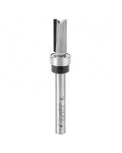 Amana Tool 45495 5/16" Carbide Tipped Flush Trim Plunge Template Router Bit with Oversized Upper Ball Bearing