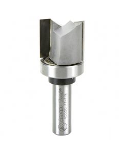 Amana Tool 45550 1-1/8" Carbide Tipped Flush Trim Plunge Template Router Bit with Upper Ball Bearing