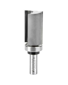 Amana Tool 45551 1-1/8" Carbide Tipped Flush Trim Plunge Template Router Bit with Upper Ball Bearing