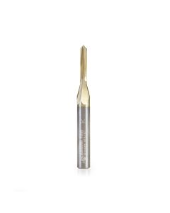 Amana Tool 45609 1/8" Zero-Point V-Groove and Engraving Router Bit
