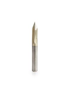 Amana Tool 45613 1/4" Zero-Point V-Groove and Engraving Router Bit