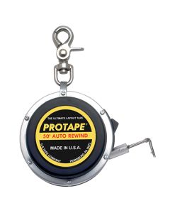 U.S. Tape 45622 950B ProTape 3/8" x 50' Spencer Auto-Rewind Tape Measures