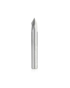 Amana Tool 45624 1/4" Solid Carbide V-Groove Router Bit