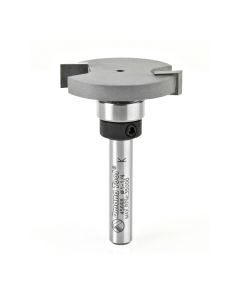 Amana Tool 45668 1-1/4" Carbide Tipped Flooring Straight Dedicated Cutter Router Bit with Upper BB
