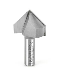 Amana Tool 45728-CNC 1-1/2" Carbide Tipped V-Groove Router Bit