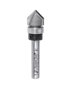 Amana Tool 45750 1/2" Carbide Tipped V-Groove Router Bit