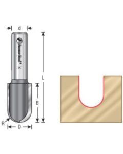 Core Box Router Bits, Extra Deep