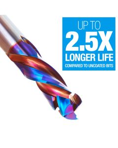 Amana Tool 46012-K Spektra 1/2" CNC Solid Carbide Compression Spiral Router Bit