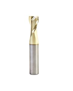 Amana Tool 46047 1/2" x 3/4" Solid Carbide ZrN Coated Up-Cut Spiral Router Bit