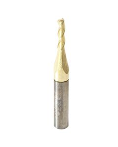 Amana Tool 46090 1/8" Solid Carbide Up-Cut Spiral ZrN Coated Router Bit
