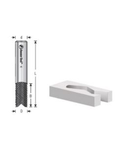 Abrasive Type Plunge, Diamond Pattern, Plastic Cutting Router Bits