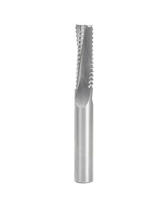 Amana Tool 46124 1/2" CNC Solid Carbide Roughing Spiral Chipbreaker Router Bit