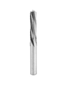 Amana Tool 46133 1/4" Solid Carbide End Mill Point Roughing Spiral Router Bit