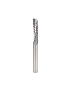 Amana Tool 46141 1/4" CNC Solid Carbide Roughing Spiral Router Bit
