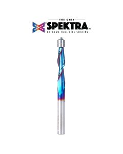 Amana Tool 46197-K Spektra 1/4" x 1/4" x 3" SC UltraTrim Up-Cut Spiral Router Bit
